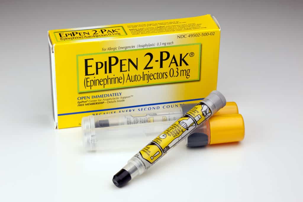 EpiPen Epinephrine Auto-Injector for Allergic Emergencies