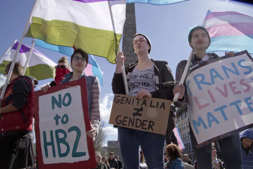 HB2 Protest in North Carolina