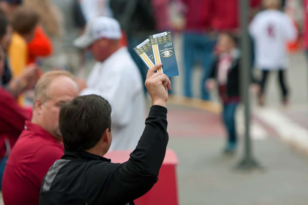 Man Tries To Sell Tickets For SEC Championship Game