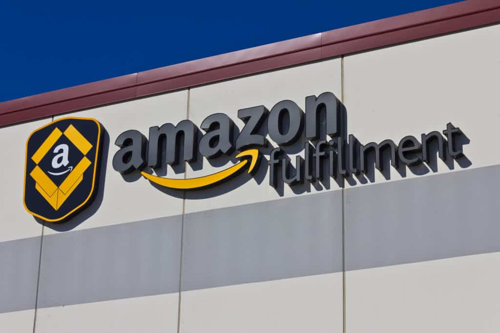 Indianapolis - Circa March 2016: Amazon Fulfillment Center. Amazon is the Largest Internet-Based Retailer in the United States I