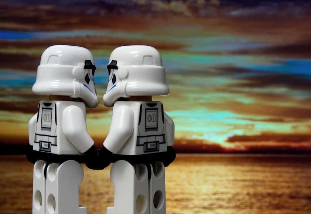 two gay storm troopers in love