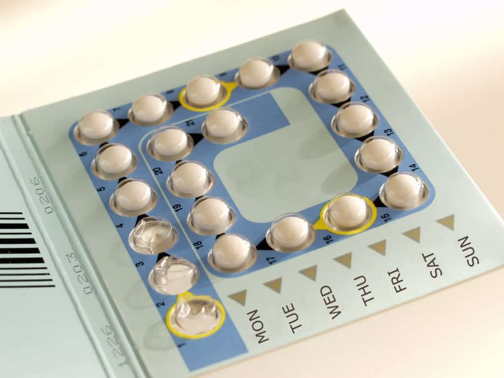 Birth Control Pills with 3 pills missing