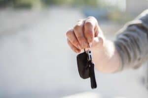 handing keys over after lemon law buyback