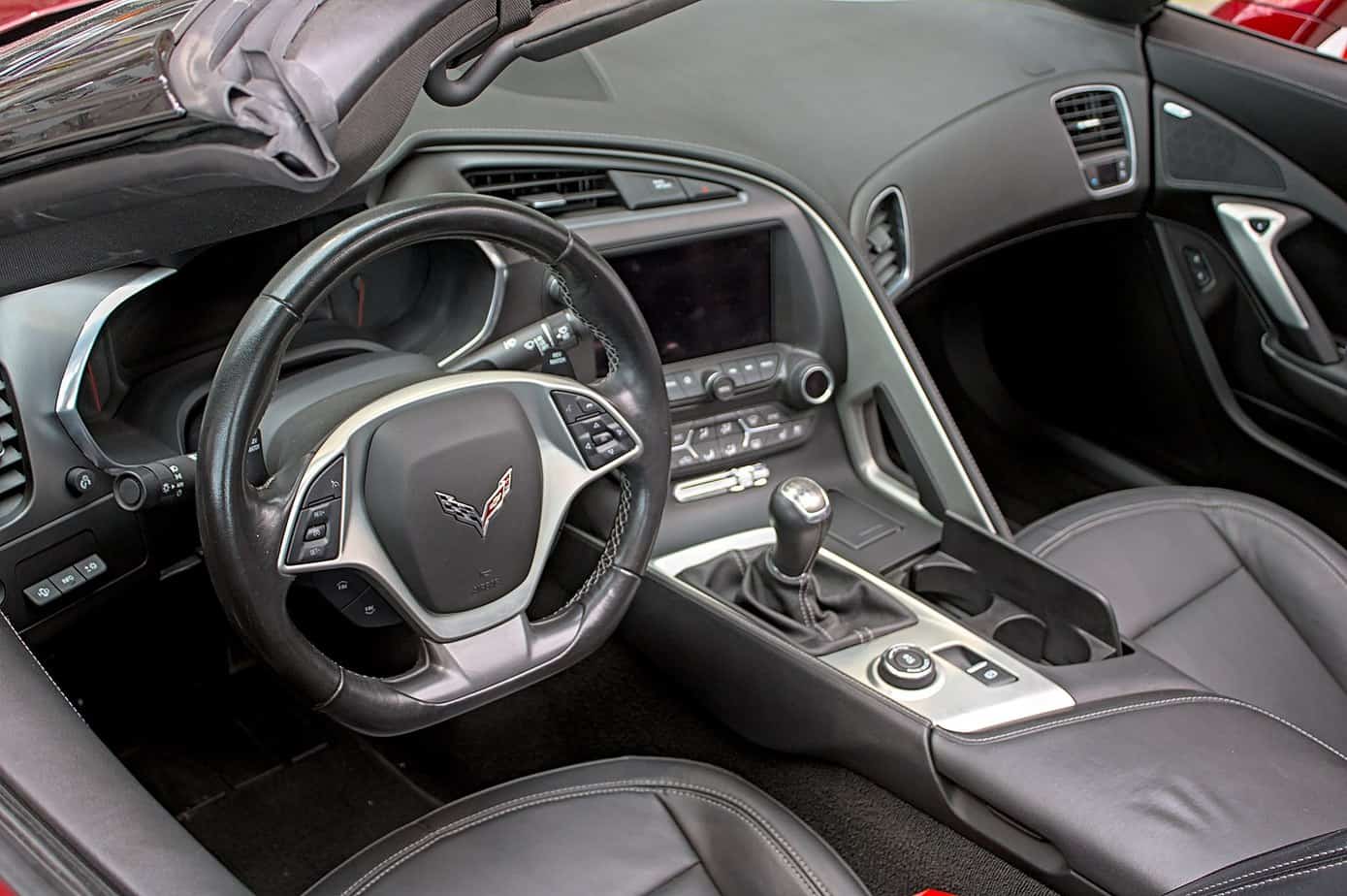 corvette interior