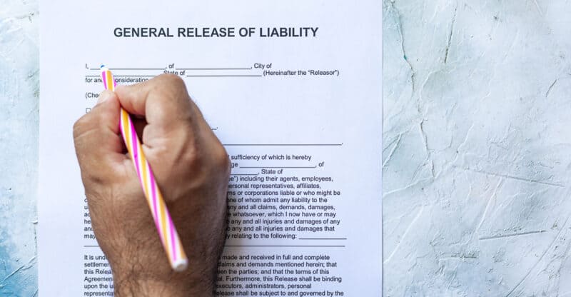 5 Legal Forms Connected to a Release of Liability
