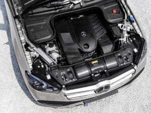 mercedes GLE 450 engine photo