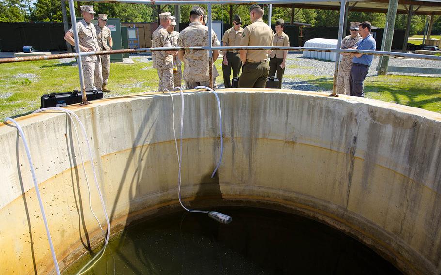 camp lejeune water contamination testing