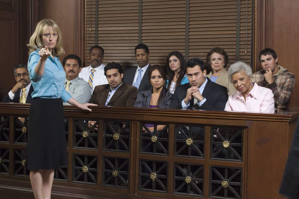 talking to the jury