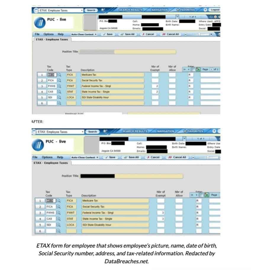 Pacific Union data breach