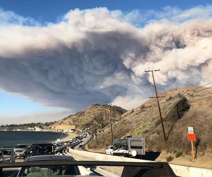 malibu fire