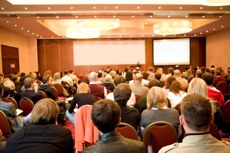 attorneys attending a seminar